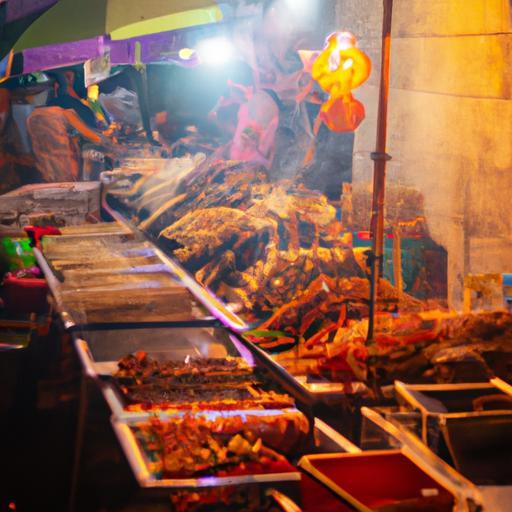 Chợ đêm đông đúc tại Bà Rịa-Vũng Tàu