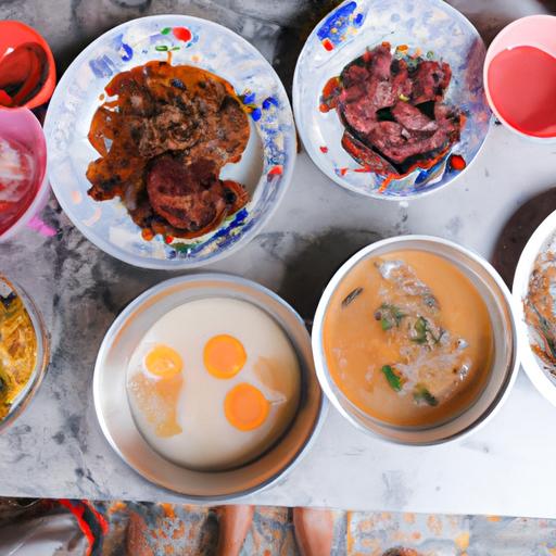 Quán ăn sáng địa phương ở Tiền Giang với menu đặc biệt.